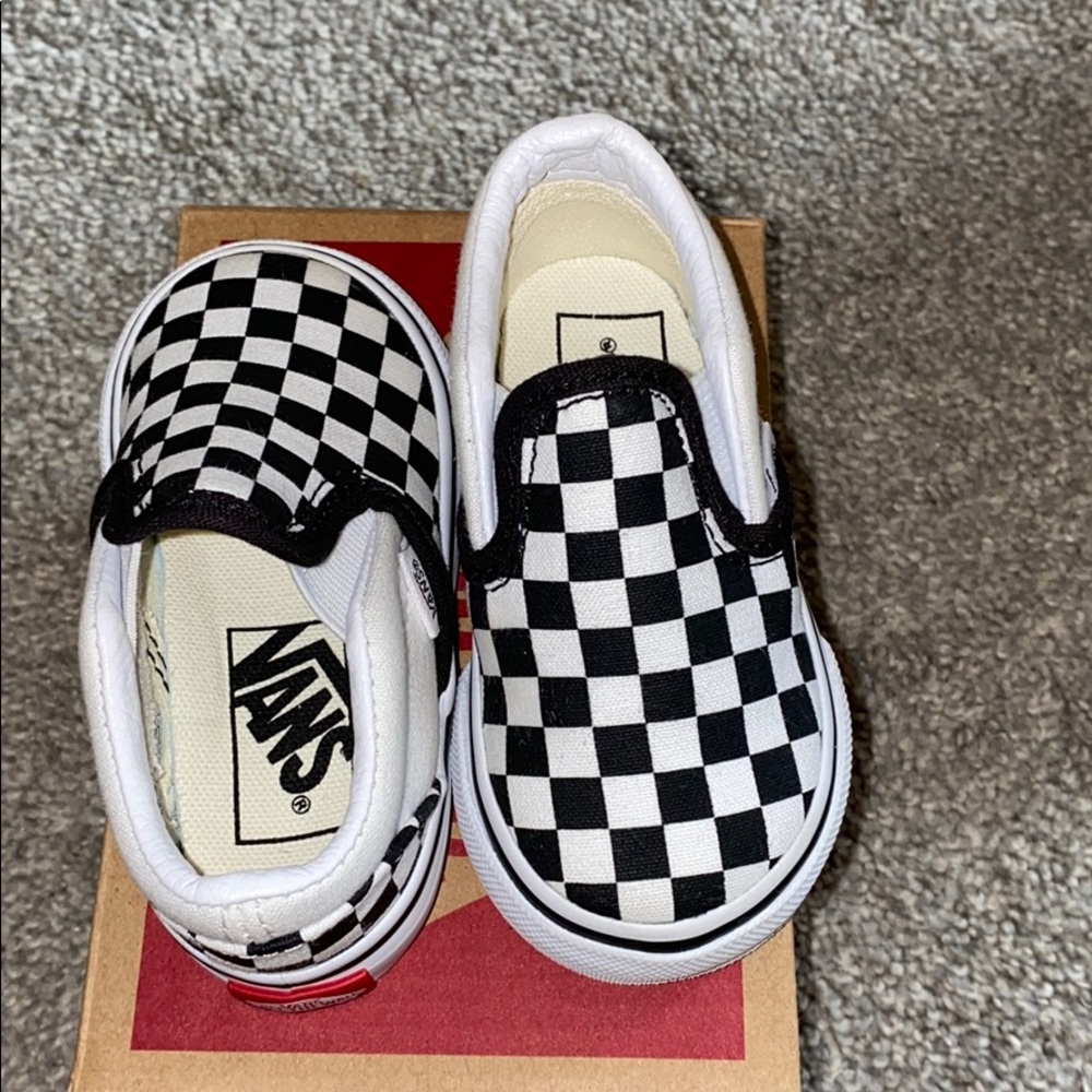 Infant Checkered Vans